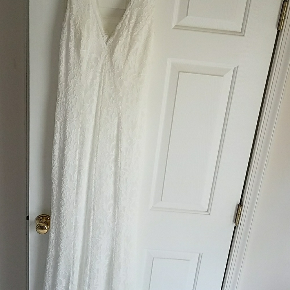 Wedding dress from David's bridal